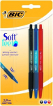Spalvotų tu&scaron;inukų rinkinys Soft Feel Clic Grip, pakuotėje 3 vnt., 133990