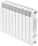 Auk&scaron;tos klasės lieti aliuminio radiatoriai POL3 350x8/98x432x640mm