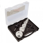 Gręžimo karūnų komplektas Makita D-47139, 9 dalių