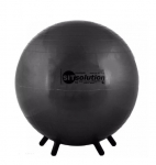 Sėdėjimo kamuolys Original PEZZI Sitsolution Standard 65 cm, juodas