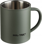 Turistinis termo puodelis, Mil-Tec, nerūdijantis plienas, 0.3 l