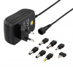 Deltaco 110-240V, 3-12V, 1.5A