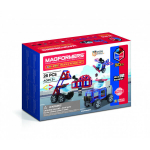 Magnetinis konstruktorius Magformers Amazing Police And Rescue Set, 26 detalės