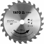 Yato diskinis pjūklas medienai 235x24t, 25.4mm