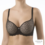 Liemenėlė moterims V.O.V.A. Lingerie, juoda