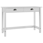 Konsolinis staliukas Hill Range, 110x45x74 cm, baltas