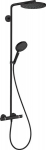 Hansgrohe Raindance Select S 240 1jet termostatinė du&scaron;o sistema, Matt Black, 27633670