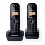 Panasonic KX-TG1612FXH, juodas