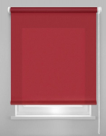 Ritininė užuolaida, bordinės spalvos Nr. 36