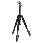 Stovas Fotoaparato stovas Hama&nbsp;Tripod Traveler 117 ball, juodas