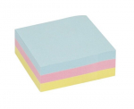 Lipnūs lapeliai užra&scaron;ams 654-3K, Eagle, 75x75mm, 300 lapelių, pastelinių sp.