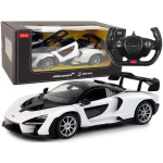 Nuotoliniu būdu valdomas automobilis R/C McLaren Senna Rastar 1:14, baltas