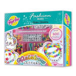 Karoliukų vėrimo rinkinys ToysInn Rainbow su raidėmis