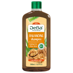 Balansuojantis &scaron;ampūnas su graikiniais rie&scaron;utais ir alavijais DeBa, 500 ml