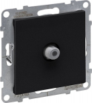 Legrand Suno antenos lizdas Tv F tipas, 1.5db, juodas