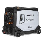 Benzeninis generatorius Daewoo, 3.8 kw.