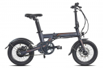 Sulankstomas elektrinis dviratis Torpado Voyager T285, pilkas