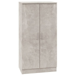 vidaXL Spintelė batams, betono pilka, 55x35x108cm, apdirbta mediena