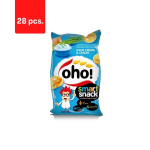 Tra&scaron;kučiai OHO, su grietine ir svogunais, 60 g x 28 vnt.