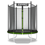 Batutas Zipro Jump Pro Premium 4FT, 127cm, su i&scaron;oriniu apsauginiu tinklu