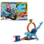 Lenktynių trasa Hot Wheels T-Rex Chomp Down Track