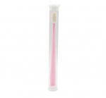 Nano dantų &scaron;epetėlis su dėklu, rožinės spalvos