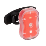 Galinis dviračio žibintas Rock Machine R.Light 15 USB, raudonas