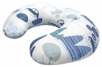 Maitinimo pagalvė MyBaby Ma&scaron;inėlės, 60 cm, mėlyna