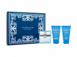 Rinkinys Versace Man Eau Fraiche: tualetinis vanduo, 50 ml + balzamas po skutimosi, 50 ml + du&scaron;o želė, 50 ml
