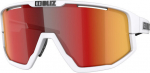 Sportiniai akiniai Bliz Fusion Matt White, balti/oranžiniai