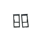 SIM kortelės laikiklis Samsung A426 A42 5G Black originalus (service pack)