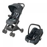 Maxi-Cosi universalus vežimėlis Lara 2 Duo, essential graphite