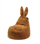 Vaiki&scaron;kas sėdmai&scaron;is Qubo&trade; Baby Rabbit Sunflower Fluffy Fit, rudas