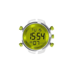 Skaitmeninis laikrodis - WATX&COLORS - RWA1743 - Žalias - Chronografas - Alarmas