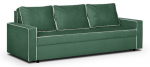 Trivietė sofa Midi, žalia