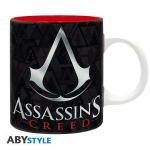 Abysse Assassins Creed - Crest juodas raudonas puodelis (320ml) (ABYMUGA204)