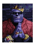 Tapyba pagal skaičius Oh Art! The King of Business, 40x50 cm