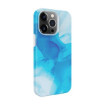Evelatus Premium silikoninis dėklas skirtas Apple iPhone 14 Pro su spauda Mėlynas