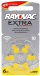 Elementai klausos aparatams Rayovac Extra PR70 10, 8 vnt.