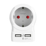 Ki&scaron;tuko adapteris Skross 1500282, 1 vnt,