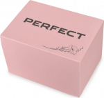 Moteri&scaron;kas laikrodis Perfect F355-07 su dėžute, auksinis/juodas