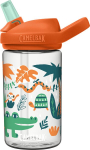 Vaiki&scaron;ka gertuvė&nbsp;Camelbak Eddy+Kids Jungle Animals 400 ml, oranžinė