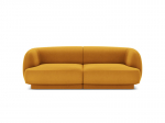 Sofa Micadoni Home Miley 184x85x74 cm, geltona