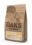 Oak's Farm suaugusioms sterilizuotoms katėms su la&scaron;i&scaron;a ir kriliu, 2 kg
