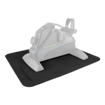Apsauginis grindų kilimėlis Tunturi Protection Mat, 65x52cm, juodas