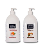 Rankų muilų rinkinys Neutroderma Migdolų Pienas ir Taukmedžio sviestas, 2x1000 ml