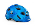 Dviratininko &scaron;almas MET Hooray Blue Monsters Glossy, mėlynas, Vienas dydis
