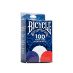 Žetonai Bicycle Plastic Poker Chips, 100 vnt.