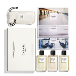 Tualetinio vandens rinkinys Chanel Les Eaux De Chanel moterims: Paris &ndash; Deauville EDT, 30 ml + Paris &ndash; Venise, EDT, 30 ml + Paris &ndash; Biarritz EDT, 30 ml