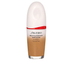 Makiažo pagrindas Shiseido RevitalEssence Skin Glow 360 Citrine SPF 30, vidutinis maskavimas, 30 ml